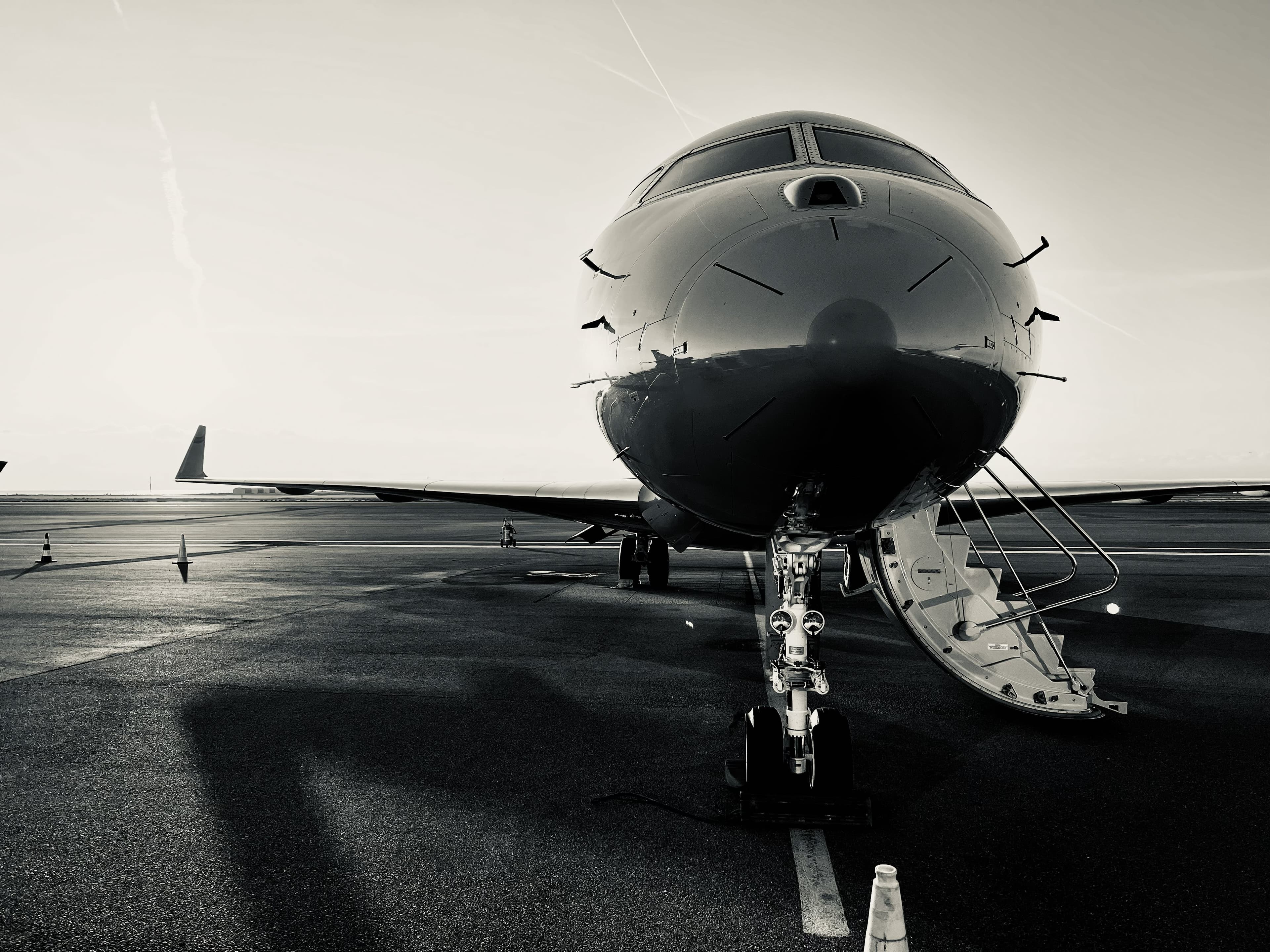 Letoun Bombardier Global 5000 provozovaný TriJets